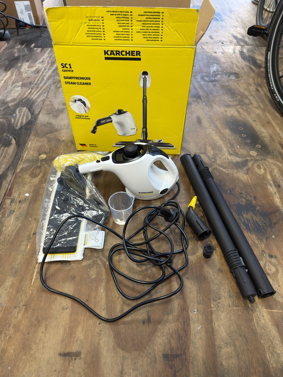 Karcher SC1 Stoomreiniger - Compact en Krachtig, Ophalen, Gebruikt