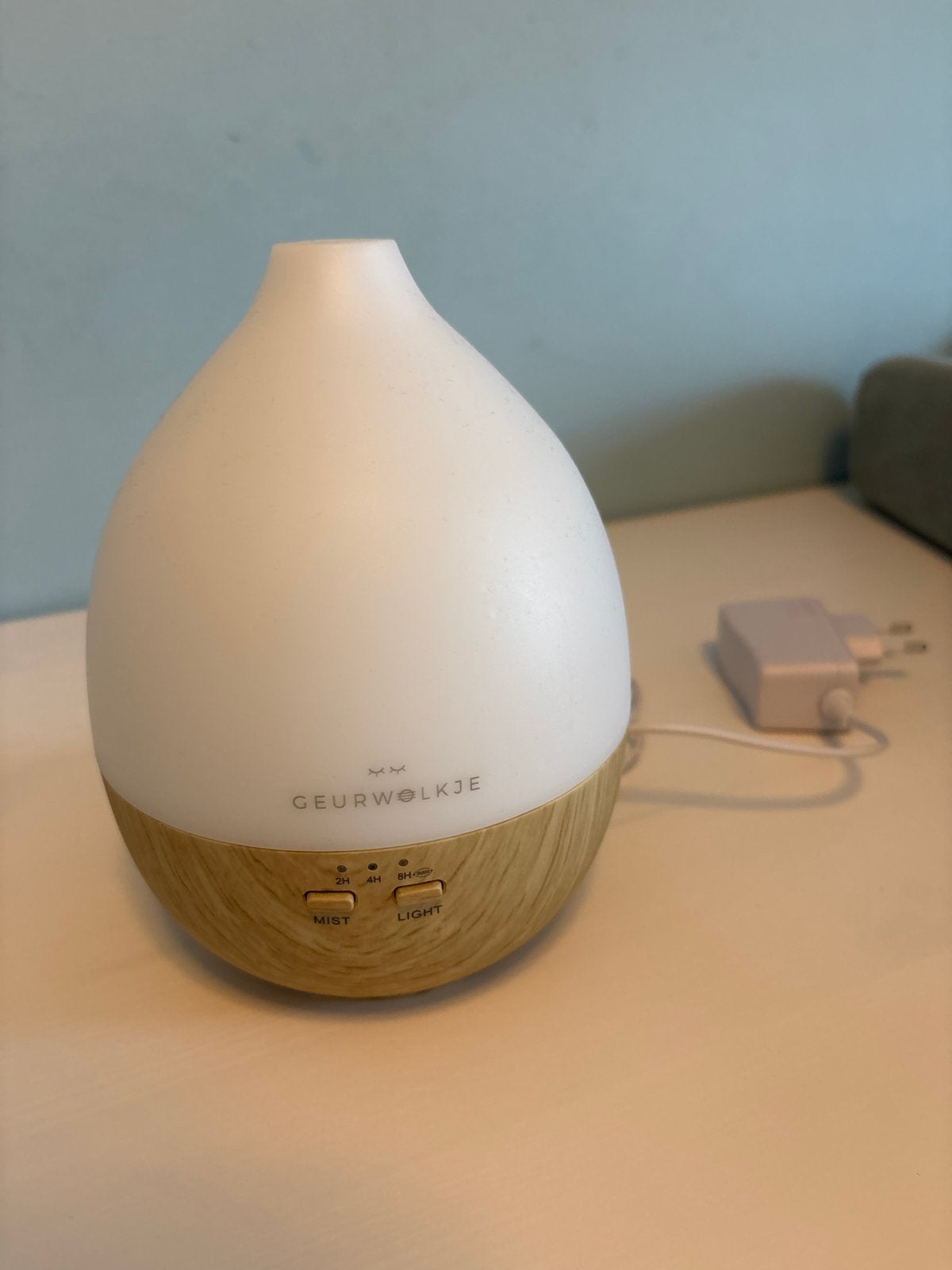 Geurwolkje diffuser + nachtlampje - Zo goed als nieuw, Ophalen of Verzenden, Zo goed als nieuw