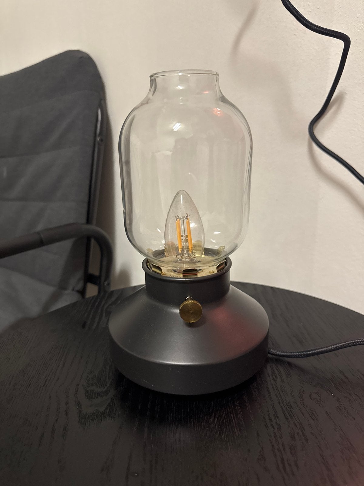 IKEA TÄRNABY tafellamp - Zo goed als nieuw, Ophalen, Inclusief lichtbron, IKEA, Sfeerlamp