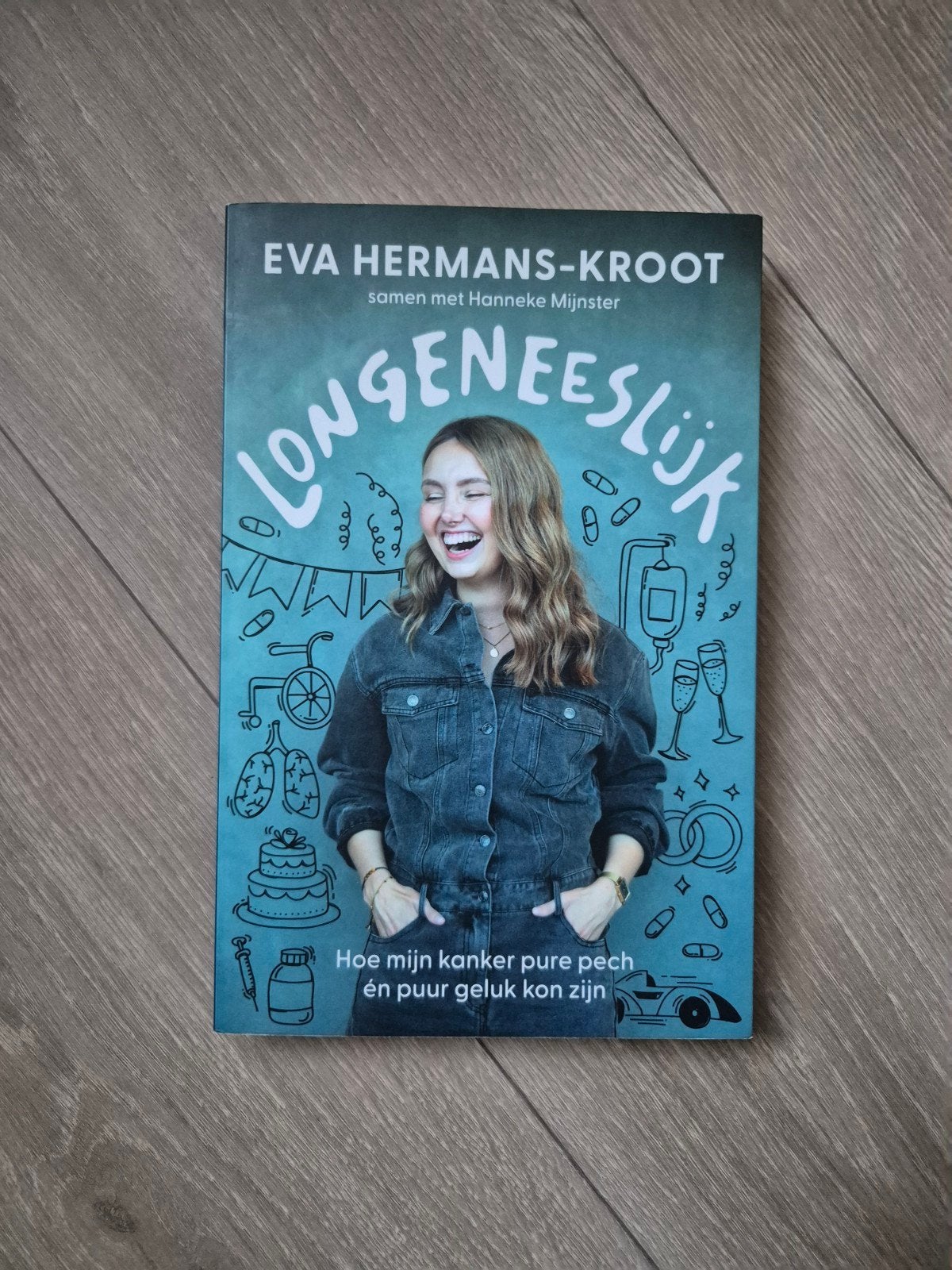 Eva Hermans-Kroot: Longeneeslijk, Ophalen of Verzenden, Zo goed als nieuw, Eva Hermans-Kroot, Overige