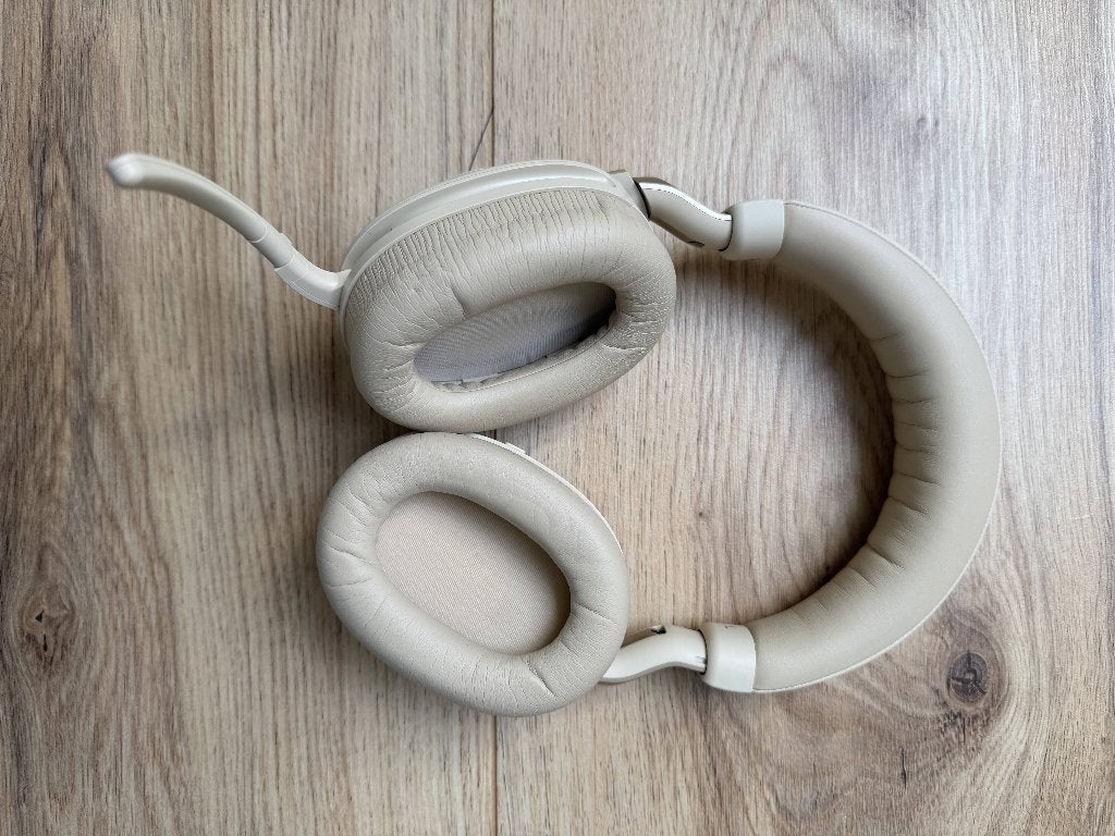 Jabra Evolve2 75 - USB-C MS Teams - Beige, Computers en Software, Ophalen, On-ear, Draadloos, Jabra