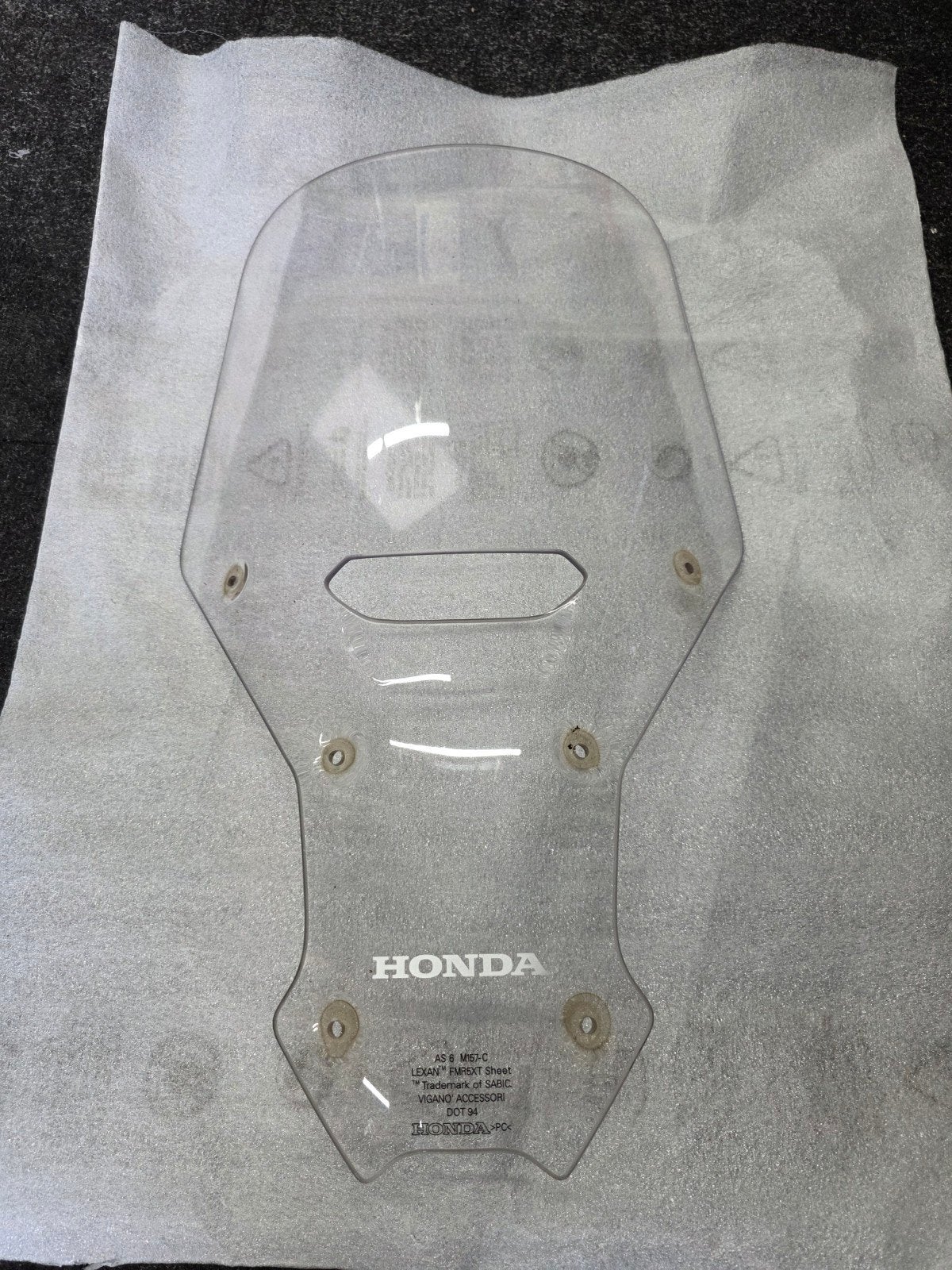 OEM hoog windscherm Africa Twin (2020-2021), Ophalen, Gebruikt