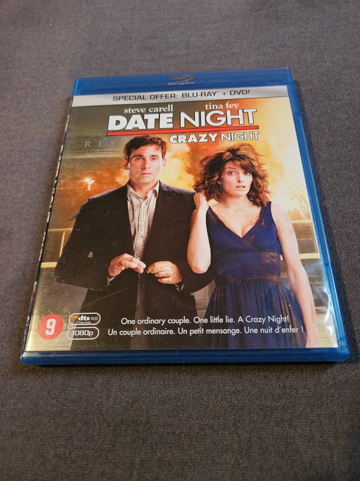 Date night crazy night - bluray, Ophalen of Verzenden, Zo goed als nieuw, Muziek en Concerten