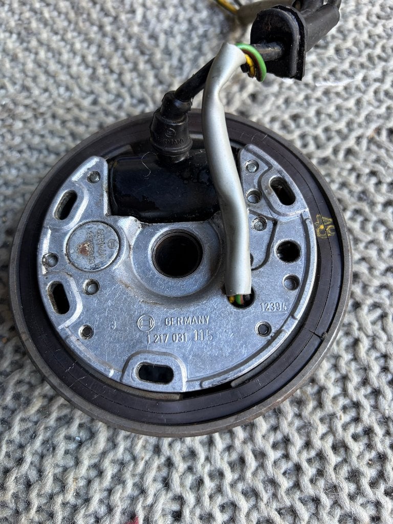Bosch punten-ontsteking 50cc compleet met vliegwiel, Ophalen of Verzenden, Gebruikt, Blok