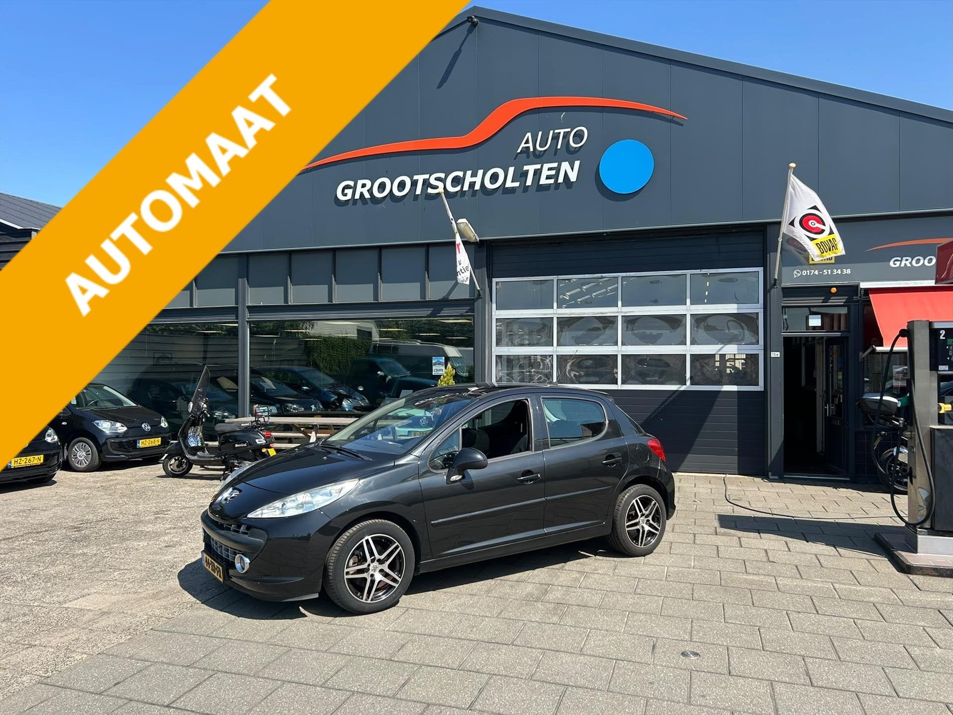 PEUGEOT 207 1.6 VTI 16V 5DRS AUT XS lees de advertentie goed, Auto's, Stof, Gebruikt, 4 cilinders, Bedrijf