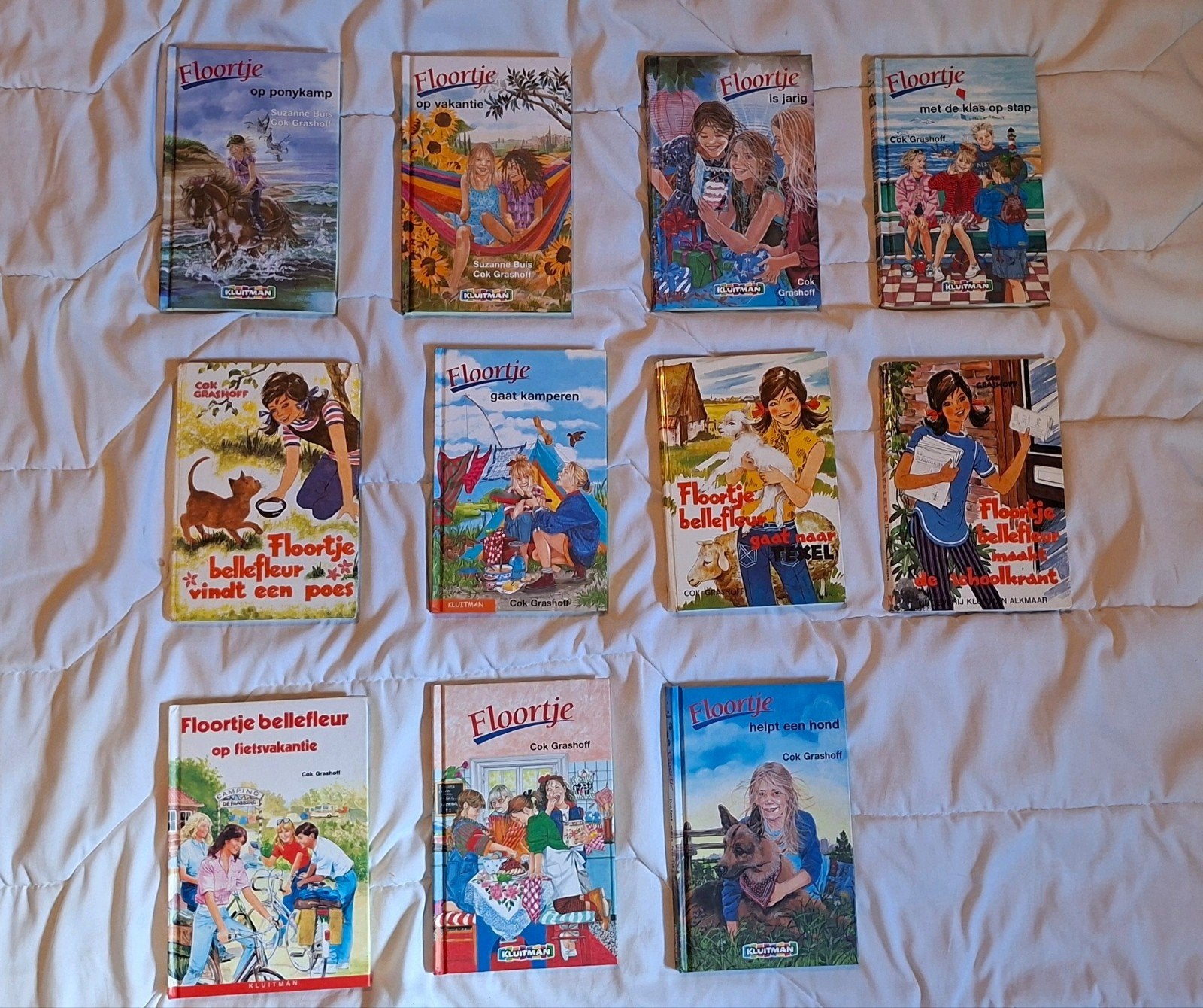 11 Floortje Bellefleur boeken, Boeken, Ophalen of Verzenden, Gelezen, Cok Grashoff