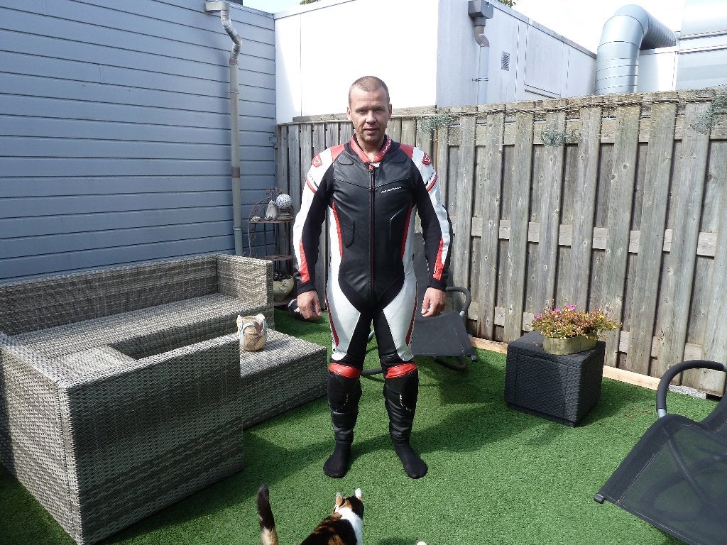 motorpak in goede staat maat L, Motoren, Kleding | Motorkleding, Ophalen, Heren, Overall, Tweedehands