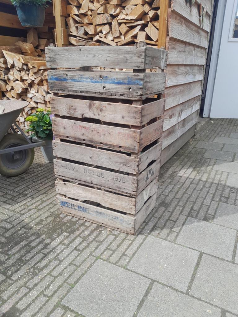 Houten kratten, Doe-het-zelf en Verbouw, Kratten en Dozen, Ophalen of Verzenden, 60 cm of meer, Krat, Minder dan 35 cm