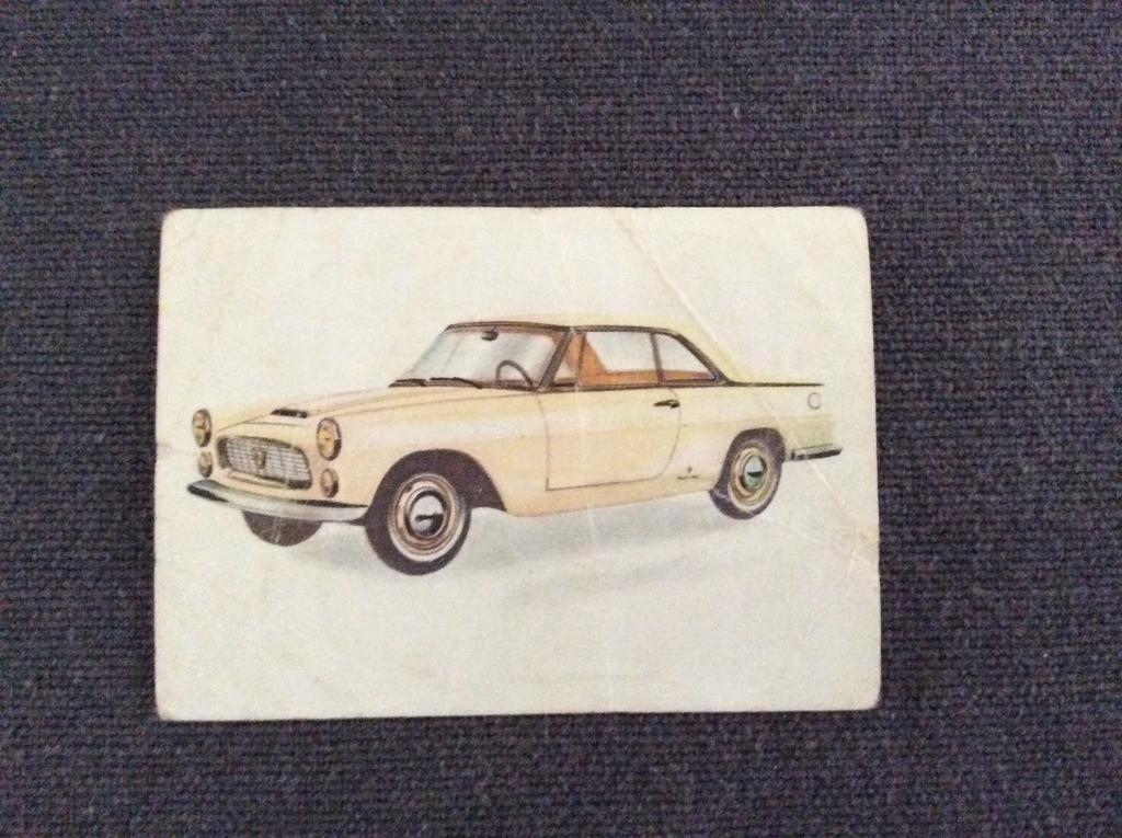 Oud Autoplaatje Jacques Chocolade Auto’s 1962, Ophalen of Verzenden, Gelezen, Plaatjesalbum