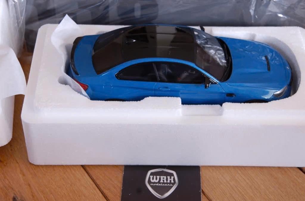 1:18 BMW M2 CS misano blue GT spirit GT353 in box WRH, Hobby en Vrije tijd, Modelauto's | 1:18, Verzenden, Zo goed als nieuw, Auto