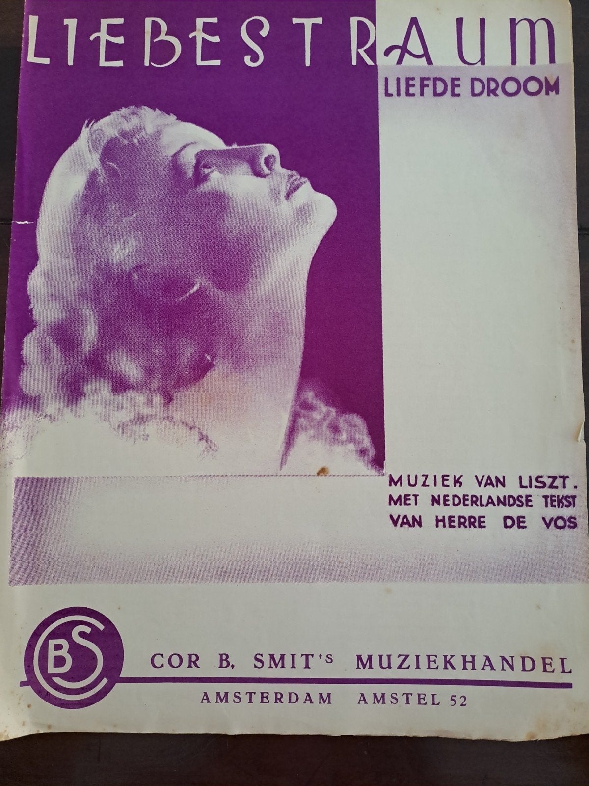 Liebestraum (Liefdedroom) - Muziek van Liszt, Piano, Gebruikt, Klassiek, Ophalen of Verzenden