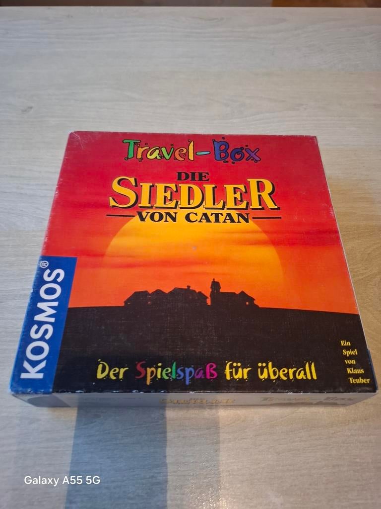 Die Siedler von Catan - Reisspel Duitse versie Catan reised., Hobby en Vrije tijd, Gezelschapsspellen | Bordspellen, Gebruikt