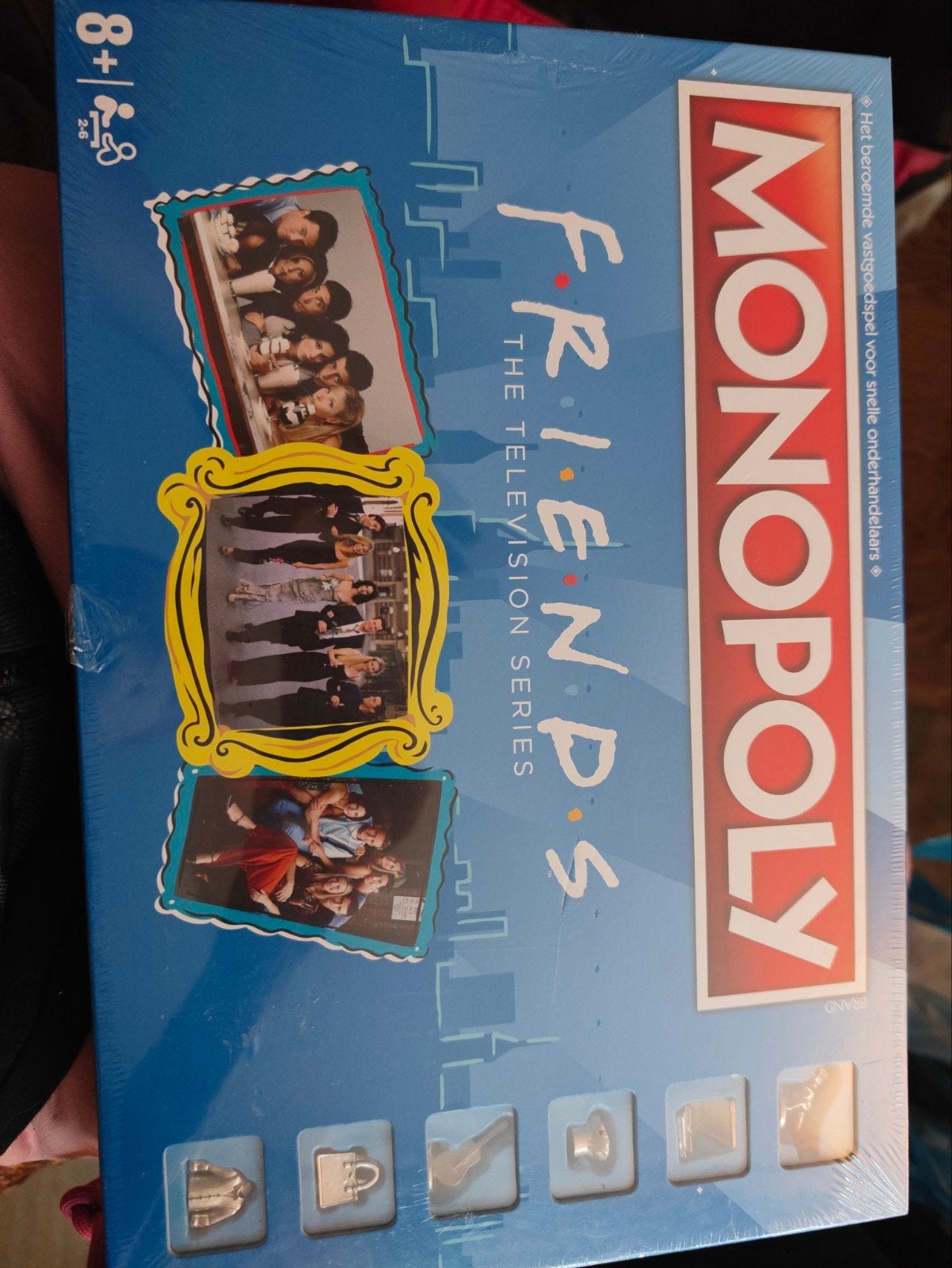 Monopoly Friends Editie - Nieuw in folie, Ophalen, Nieuw, Winning Moves