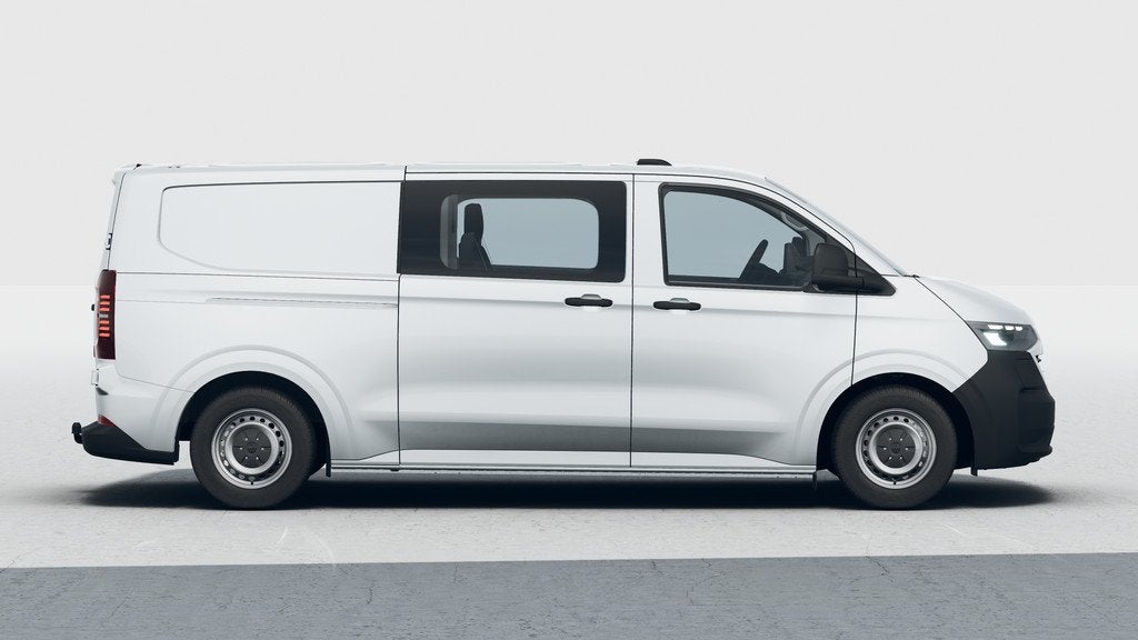Volkswagen e-Transporter DC 32 L2H1 136pk 71 kWh | Trekhaak, Automaat, 12 maanden, Zwart, 71 kWh