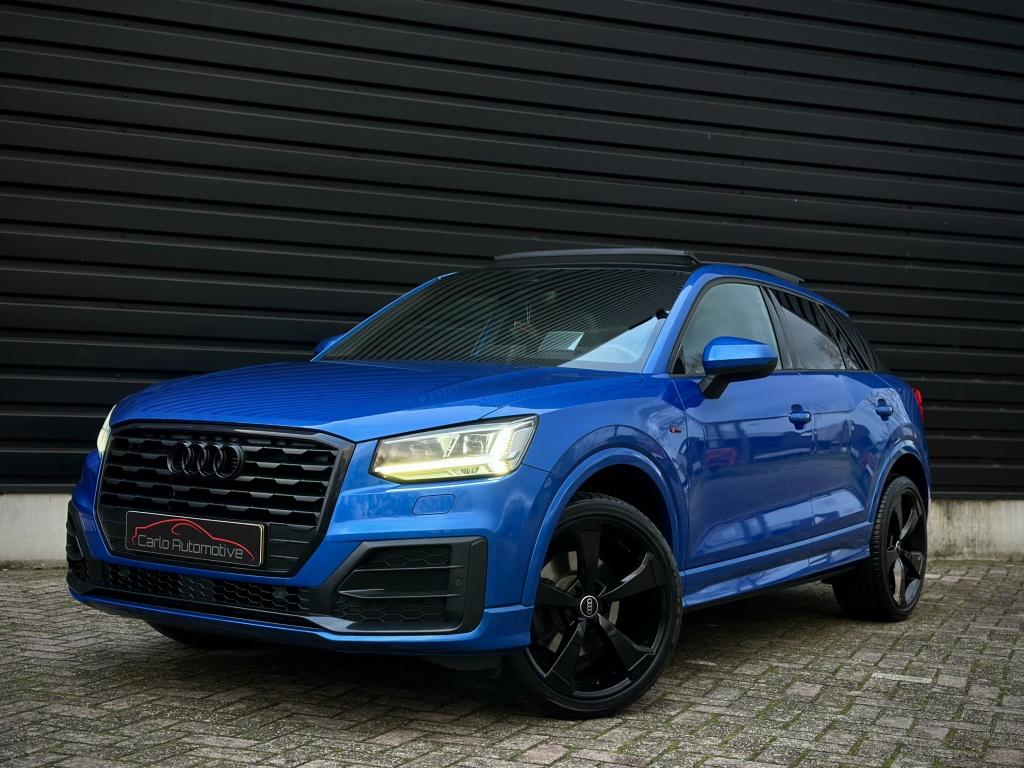 Audi Q2 1.4 TFSI 3x S-LINE PANO|HUD|VIRTUAL|BLINDSPOT|MATRIX, Auto's, Automaat, Gebruikt, 4 cilinders, 150 pk