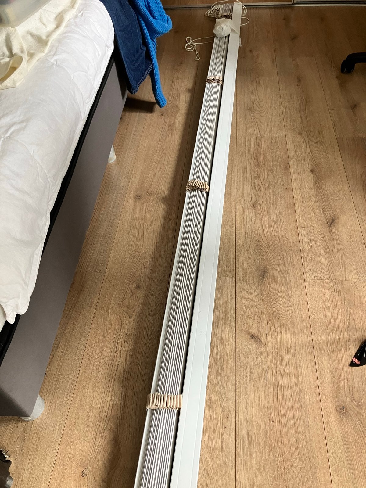 Kwaliteit Luxaflex jaloezie, 3,25 meter lang, Luxaflex, Ophalen of Verzenden, Zo goed als nieuw, Jaloezie