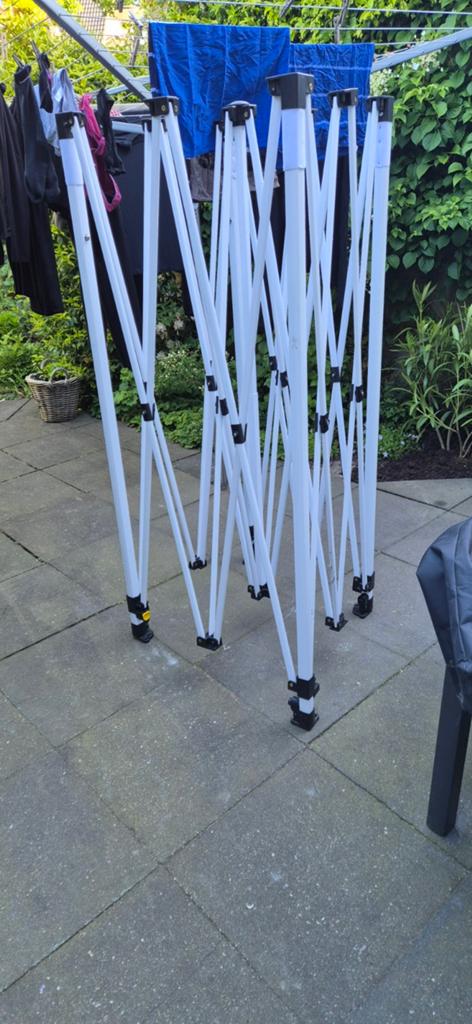 Paviljoen frame pop up 3 x 3 meter, Ophalen, Opvouwbaar, Minder dan 4 meter, Zo goed als nieuw