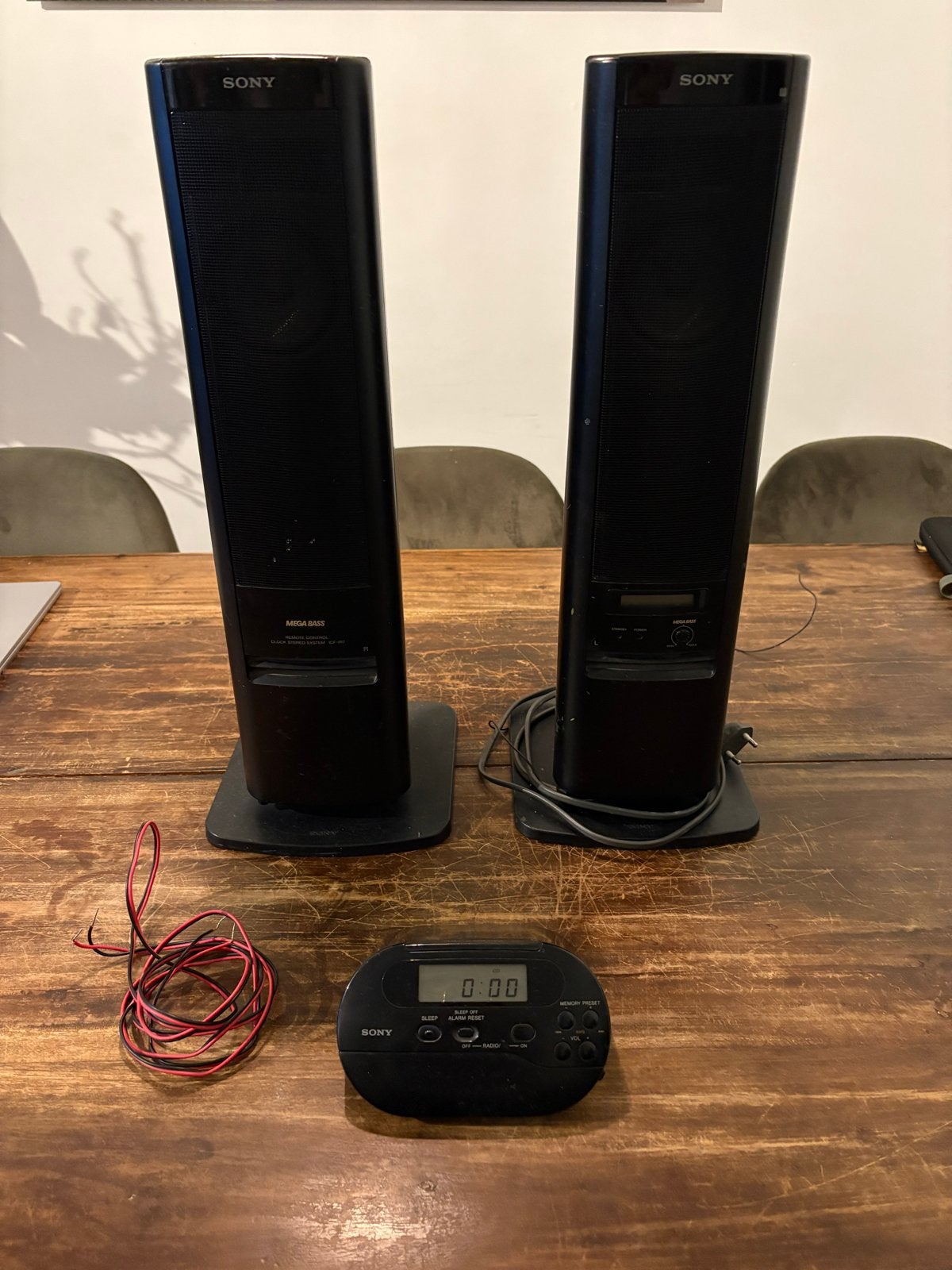 Sony ICF-IR7 Stereoset (1991), Gebruikt, Tuner of Radio, Sony, Losse componenten
