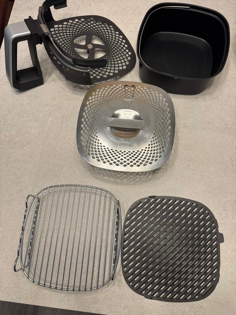 Philips airfryer XXL accessoires, Ophalen of Verzenden, Zo goed als nieuw, Airfryer XXL, 1500 gram of meer