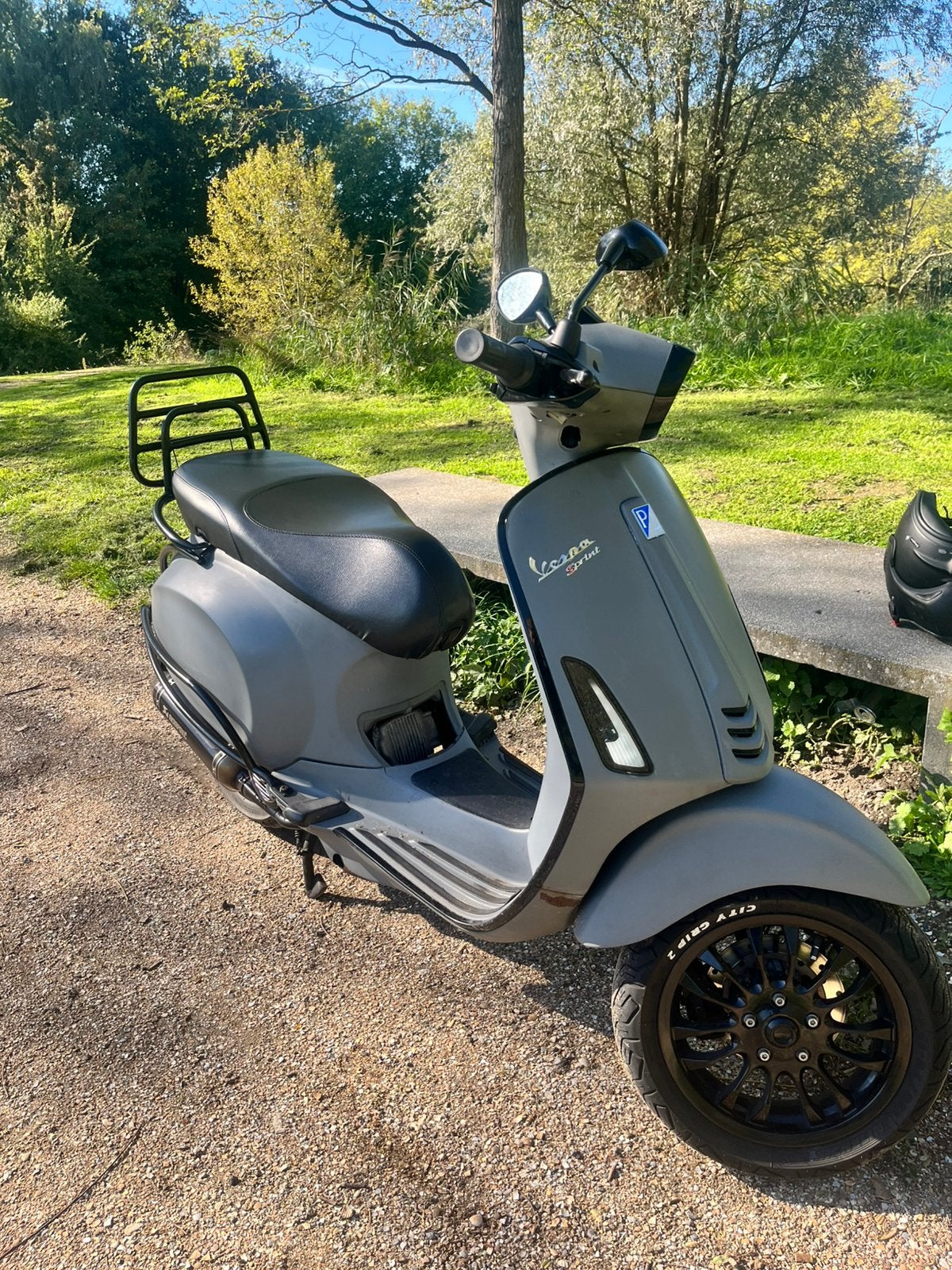 vespa sprint 187cc brom, Fietsen en Brommers, Ophalen, 187 cc, Gebruikt, Maximaal 45 km/u