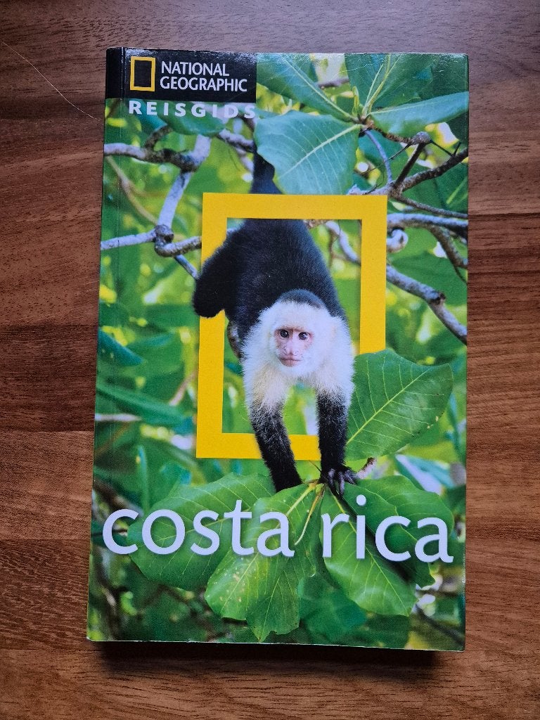 Reisgids Costa Rica, national geopraphic, Overige merken, Zo goed als nieuw, Reisgids of -boek, National Geographic