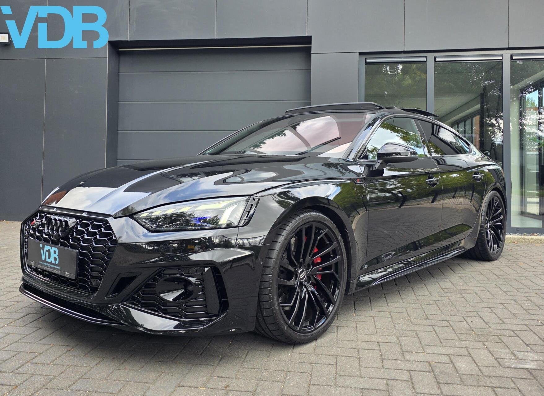 Audi RS5 Sportback 2.9 TFSI RS5 QUATTRO BLACK EDITION VOL!, Auto's, Automaat, Dealer onderhouden, RS5, Zwart