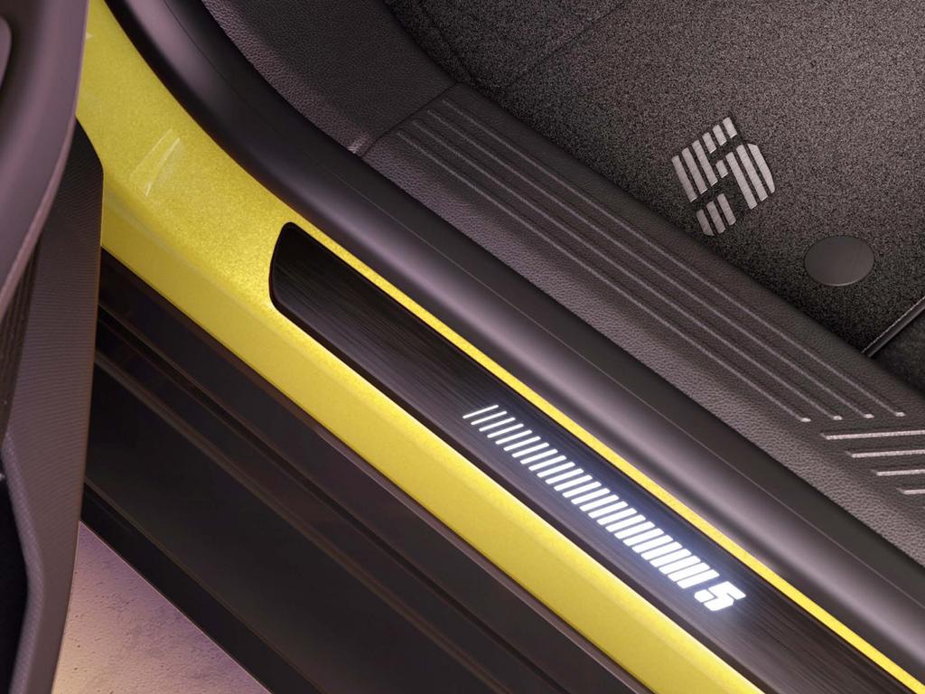 Renault 5 verlichte instap lijsten origineel, Ophalen of Verzenden, Gebruikt, Renault
