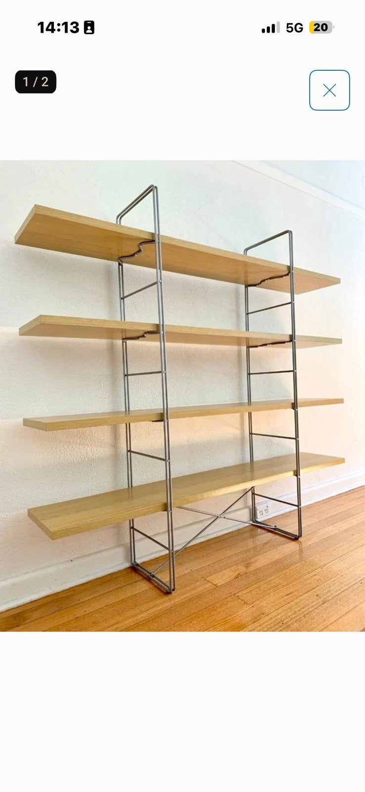 Vintage Ikea Niels Gammelgaard wandmeubel, Ophalen, Zo goed als nieuw