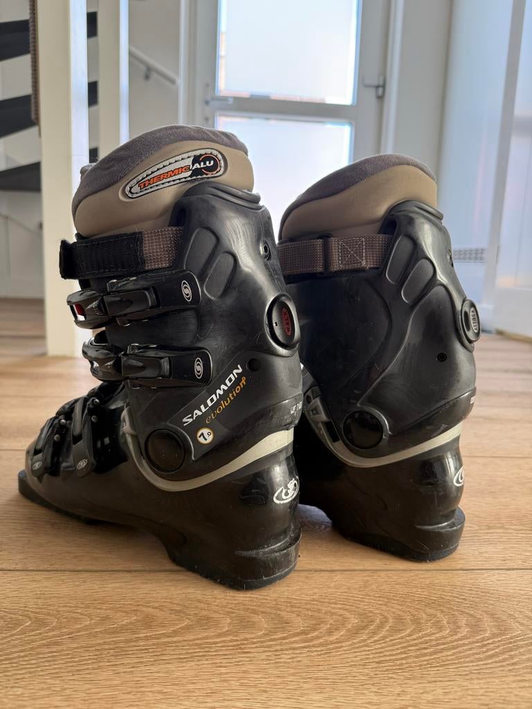 Salomon Evolution 7.0 skischoenen, maat 37,5, Sport en Fitness, Skiën en Langlaufen, Gebruikt, Schoenen, Skiën, Salomon