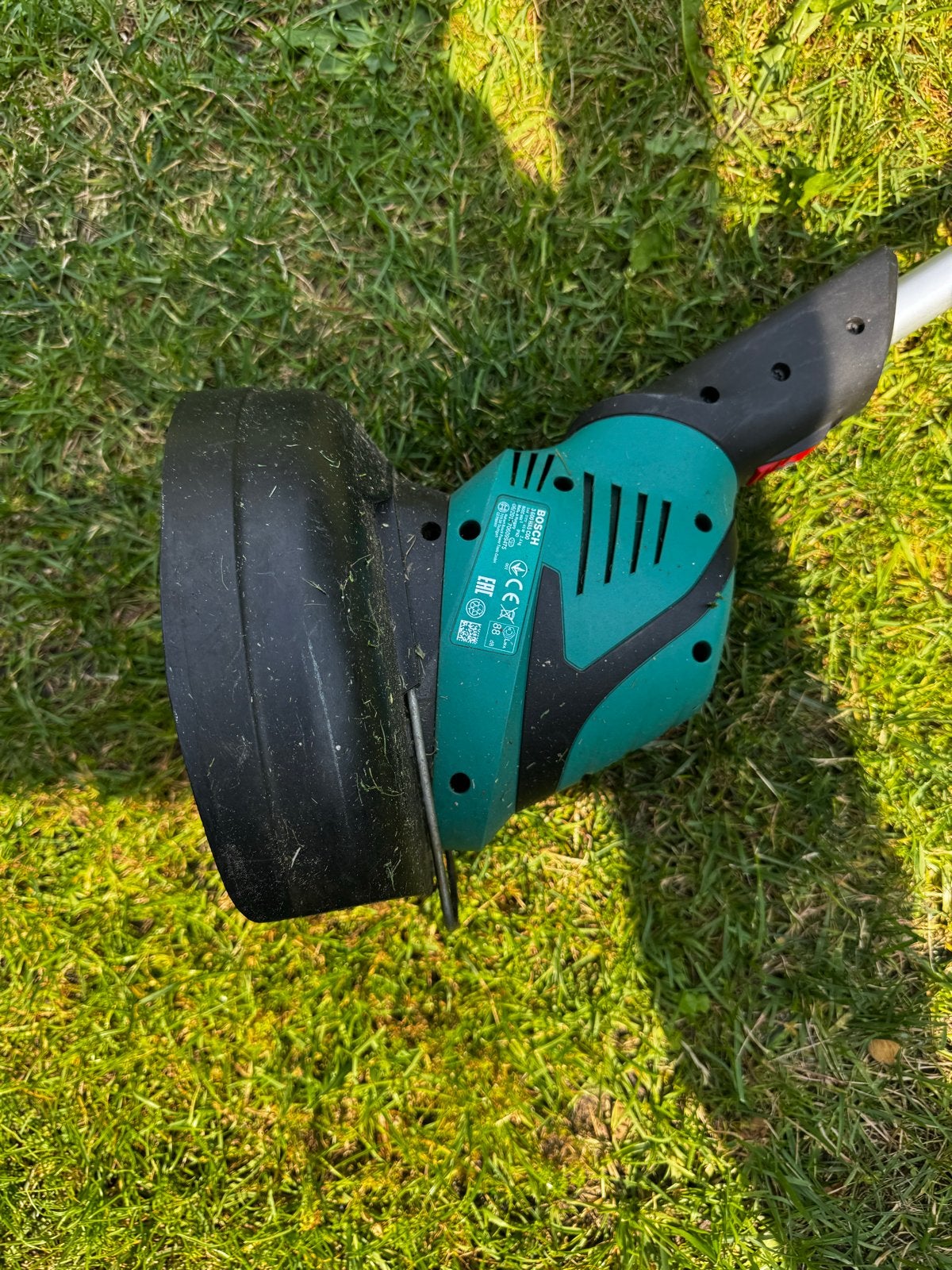 Bosch 18V Accu Grastrimmer - Zo goed als nieuw, Ophalen of Verzenden, Zo goed als nieuw, Accu