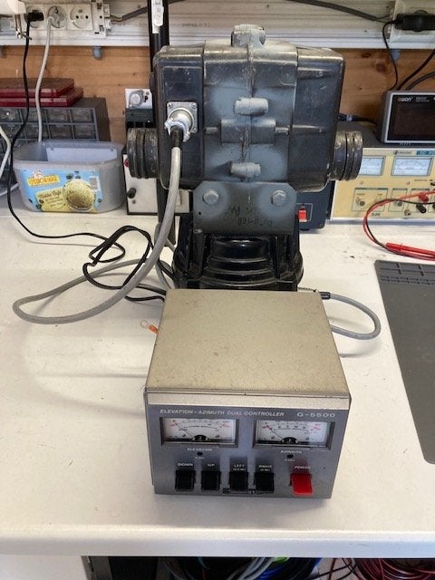 Yaesu G-5500 Azimuth/Elevatie-Rotor, Ophalen of Verzenden, Gebruikt, Antenne