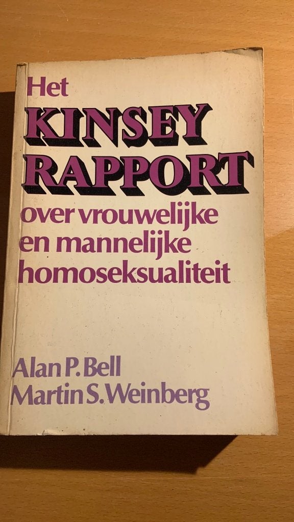Het kinsey rapport - over vrouwelijke en mannelijke homose, Ophalen of Verzenden