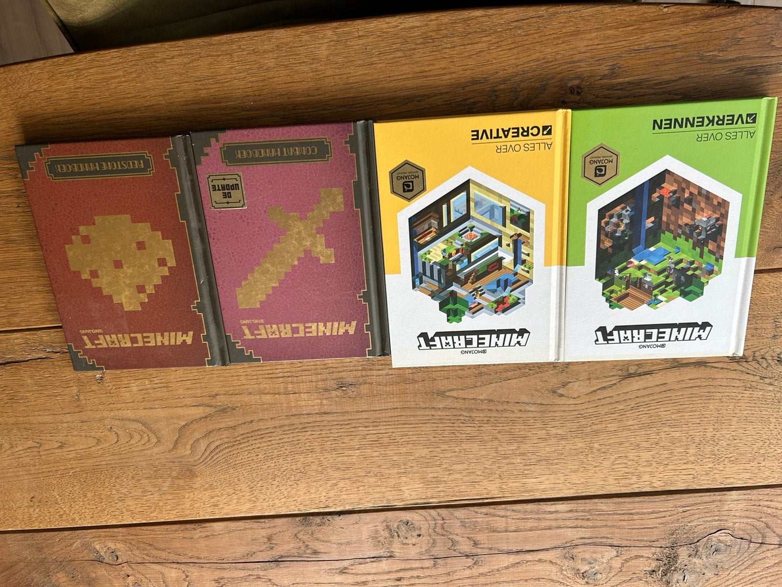 Minecraft boeken, Ophalen, Zo goed als nieuw, Kwartet(ten)