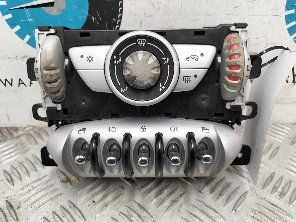 MINI (BMW) MINI R56 Mini One KACHEL BEDIENINGSPANEEL 6411345, Ophalen of Verzenden, Gebruikt, Stiba lid