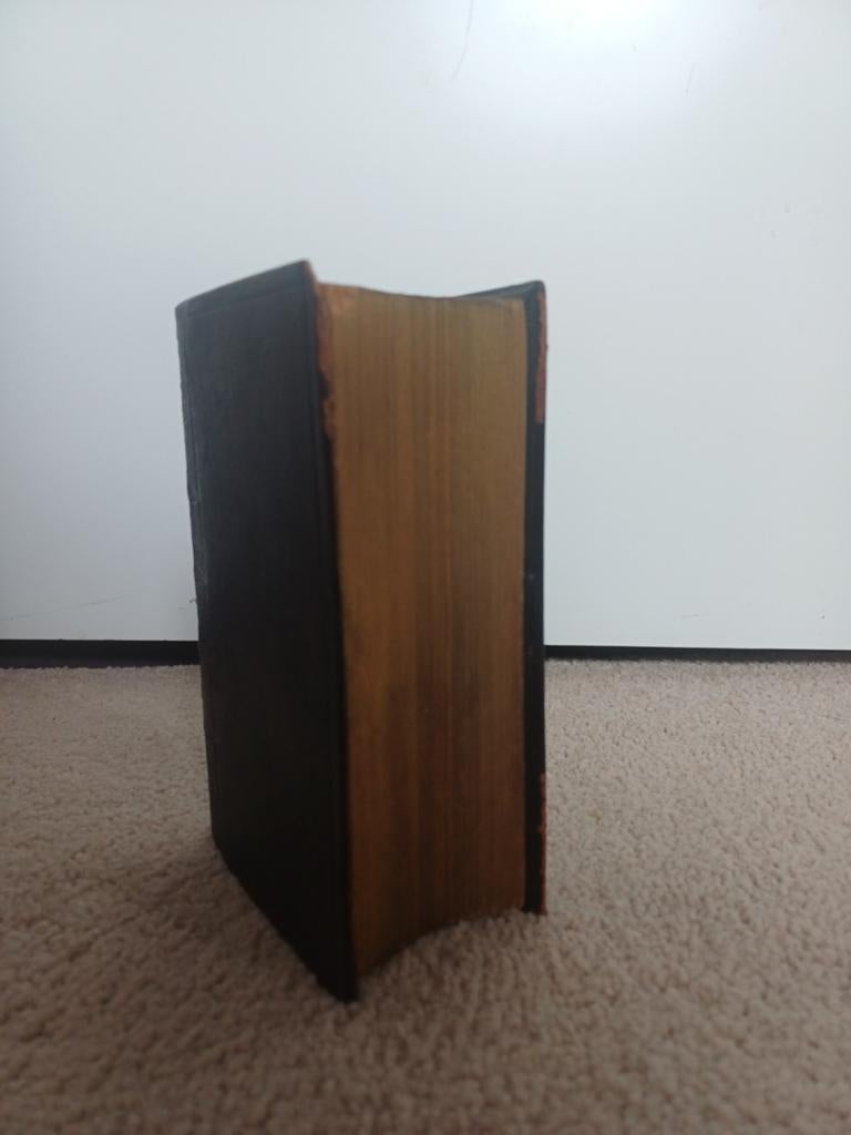 Antieke Bijbel met Psalmen en Gezangen - 1874, Antiek en Kunst, Antiek | Boeken en Bijbels, Ophalen of Verzenden, Nederlandsche Bijbel-Compagnie