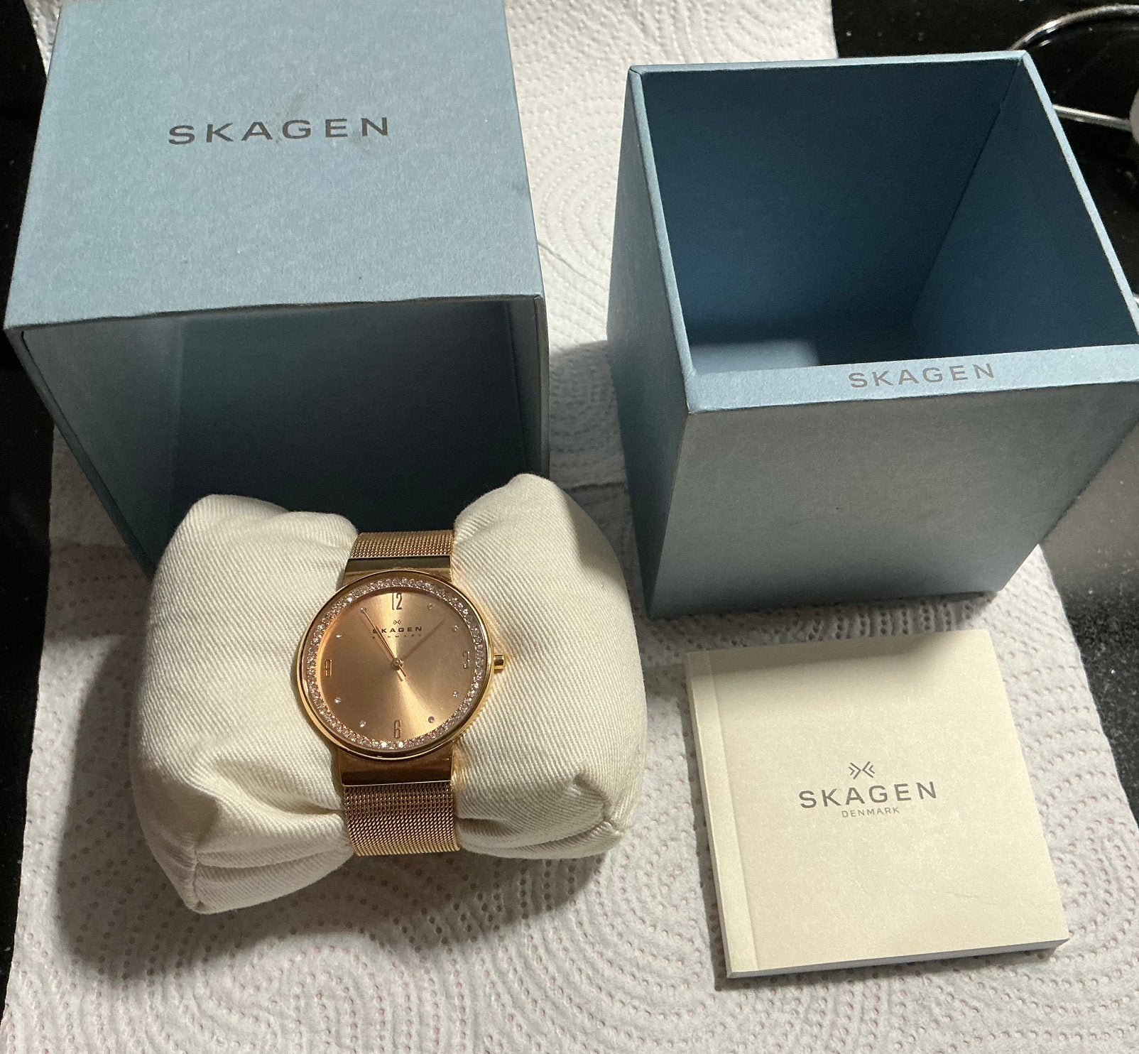 Horloge SKAGEN, Ophalen of Verzenden, Zo goed als nieuw, Overige merken