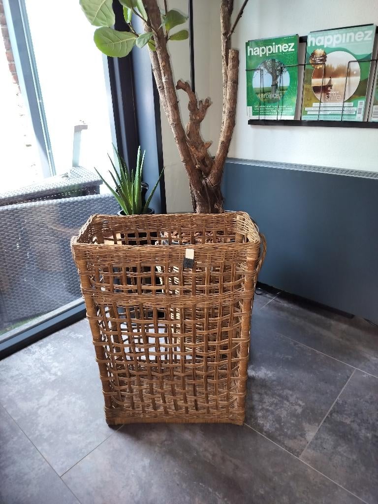 Riviera Maison paraplumand paraplubak Rustic Rattan zgan, Huis en Inrichting, Woonaccessoires | Schalen en Manden, Ophalen of Verzenden