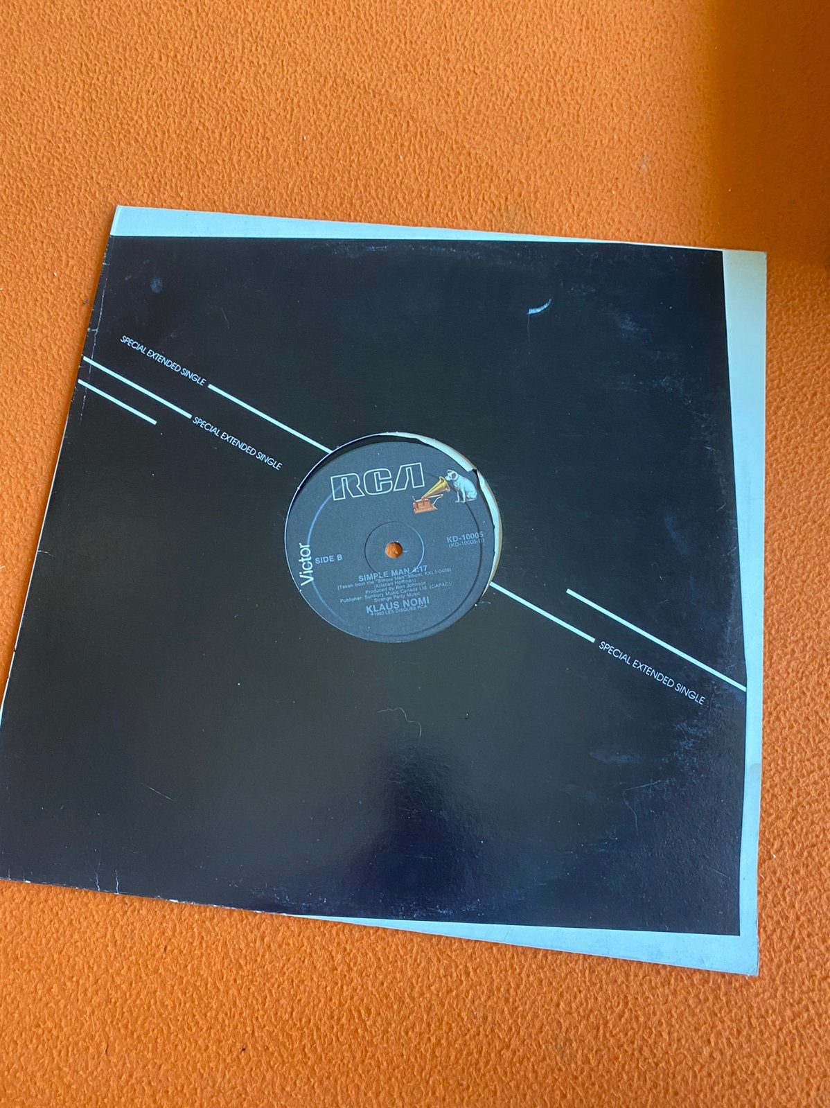 Klaus Nomi, Ophalen of Verzenden, Zo goed als nieuw, 12 inch