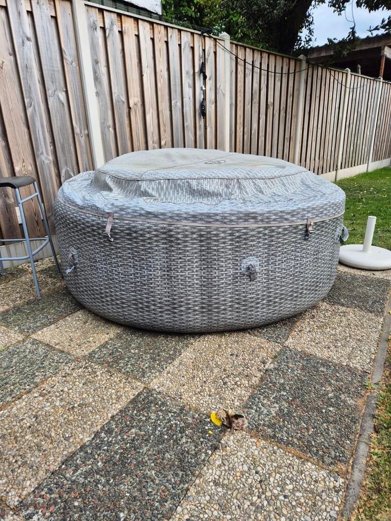 Jacuzzi lay-z-spa bubbelbad hottub, Ophalen, Gebruikt, Afdekzeil