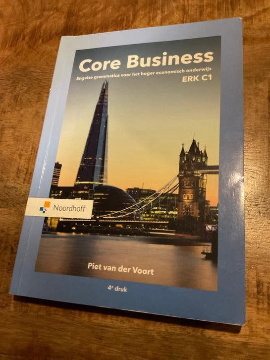 Core Business: Engelse grammatica voor hoger economisch onde, Ophalen, Gamma, Zo goed als nieuw, HBO