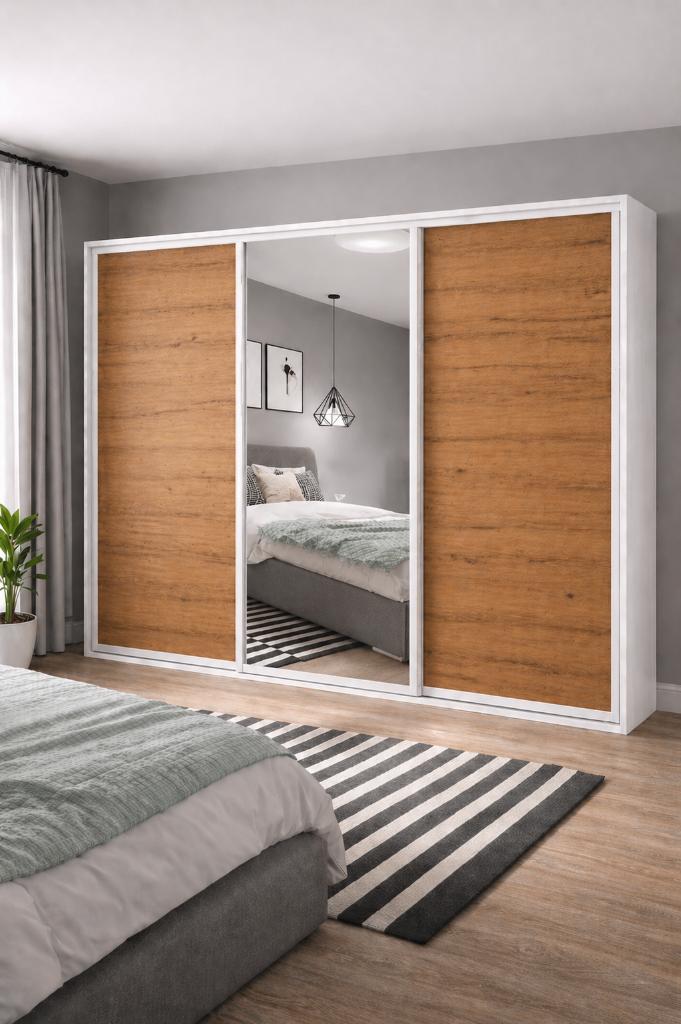 💎Design kledingkast – bezorging & montage inbegrepen 🚚🔧, Met deur(en), Nieuw, 200 cm of meer, Glas
