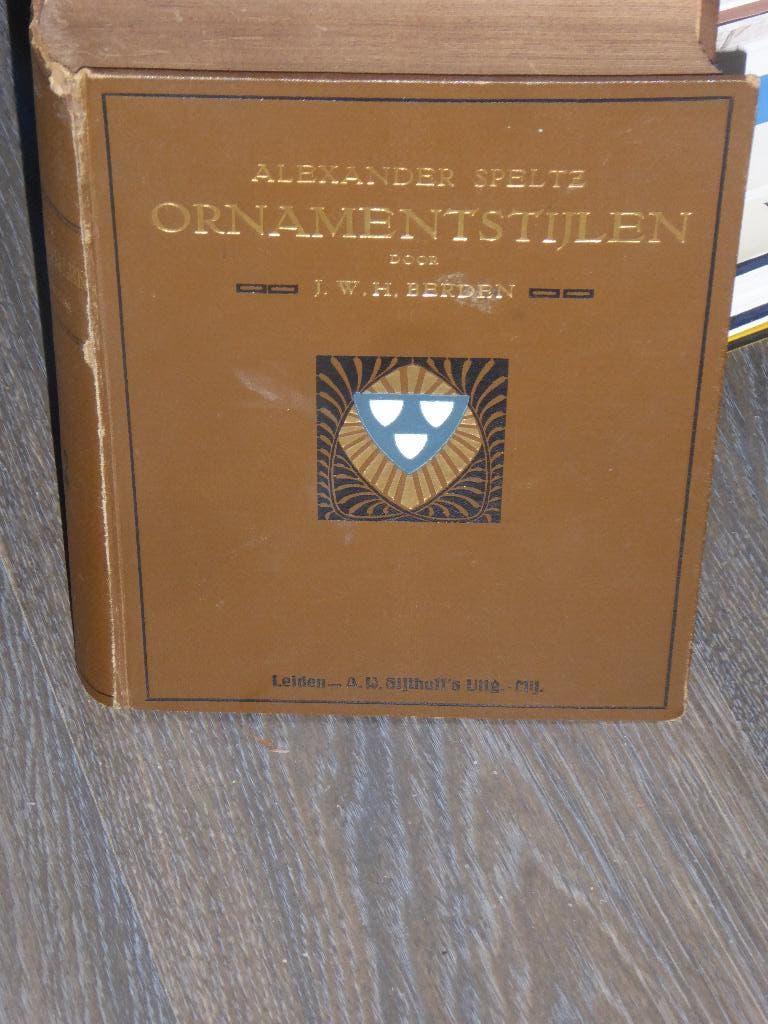 ALEXANDER SPELTZ - ORNAMENTSTIJLEN, Verzenden, Zo goed als nieuw, Overige onderwerpen, ALEXANDER SPELTZ