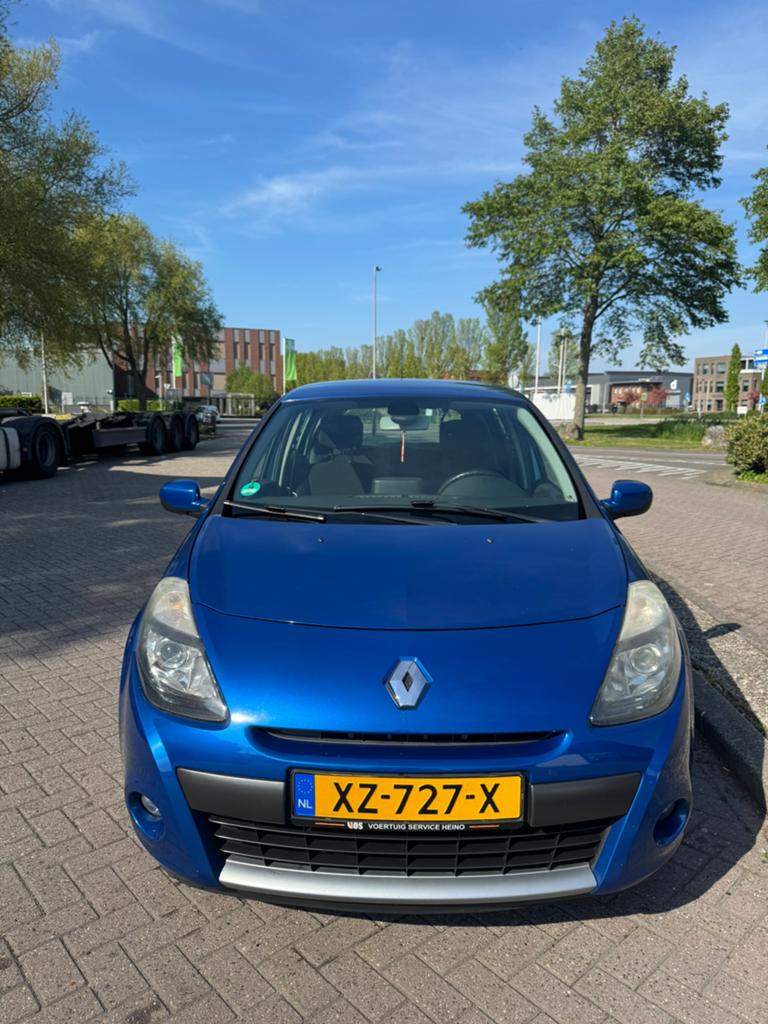 Renault Clio 1.2 16V 55KW 5-DRS 2010 Blauw, Voorwielaandrijving, 535 kg, 74 pk, 4 cilinders