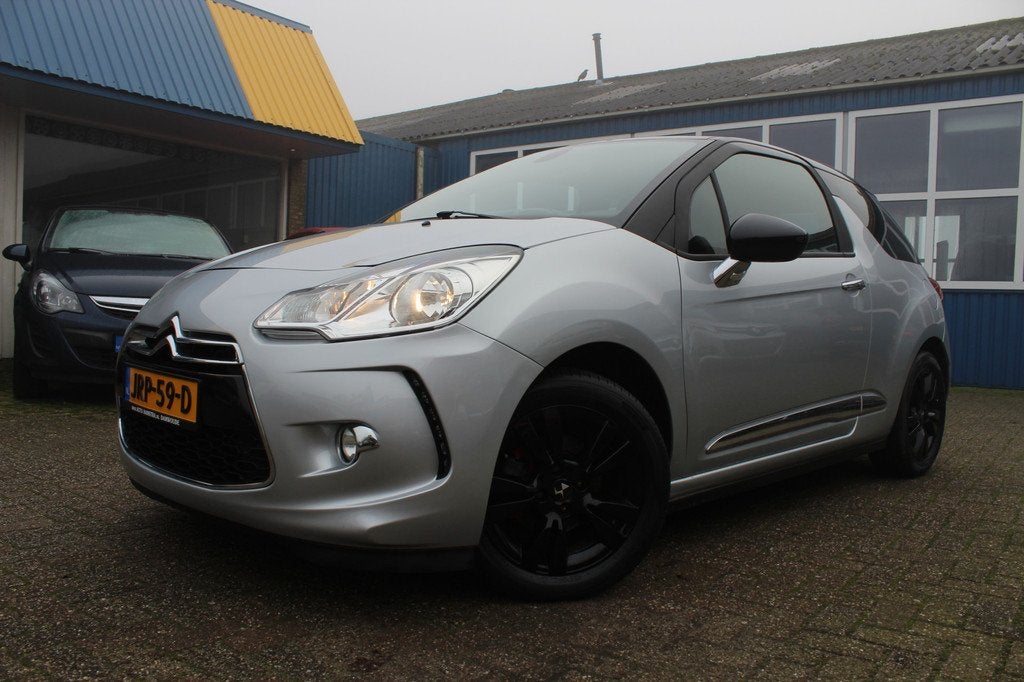 Citroën DS3 1.6-16V "So Chic" Clima - Cruise ! 120 Pk, Auto's, Citroën, Voorwielaandrijving, Stof, Gebruikt, Zwart