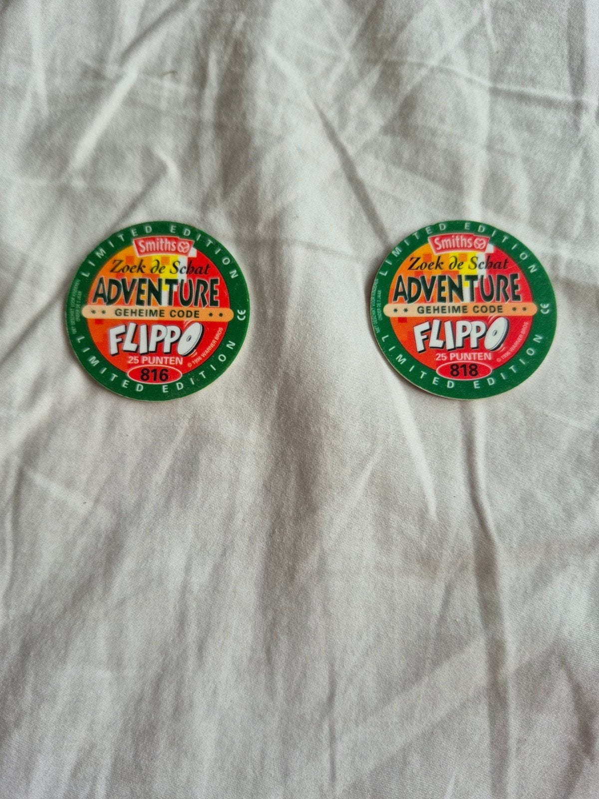 2 adventure flippo's, Verzenden, Adventure, Losse flippo's