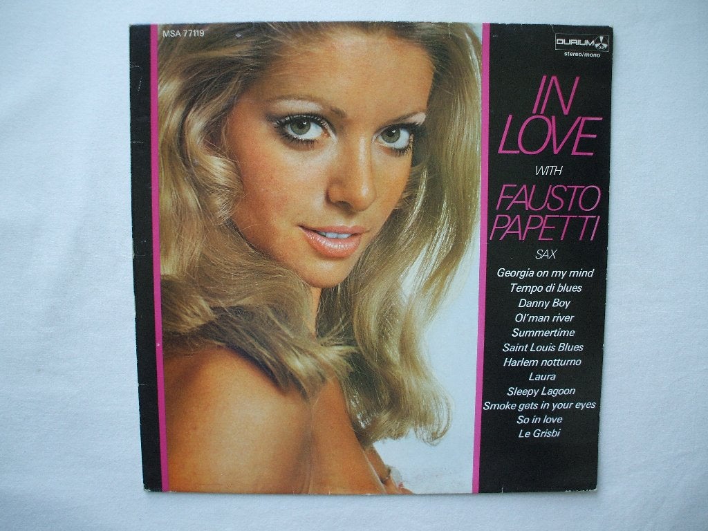 Fausto papetti - In love LP, Ophalen of Verzenden, Gebruikt, 12 inch, LP