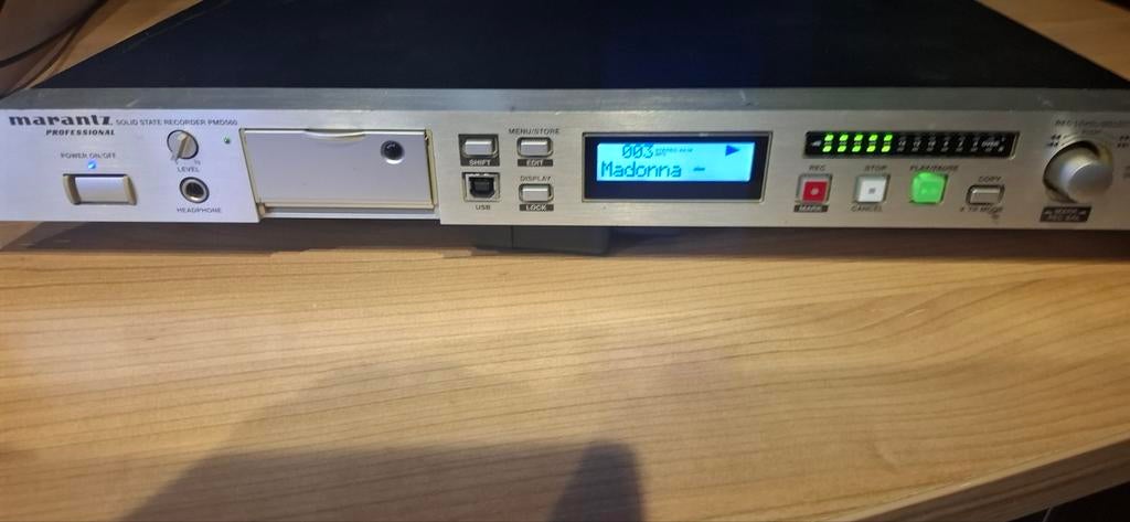 Marantz Professional PMD660 Solid State Recorder, Ophalen of Verzenden, Zo goed als nieuw