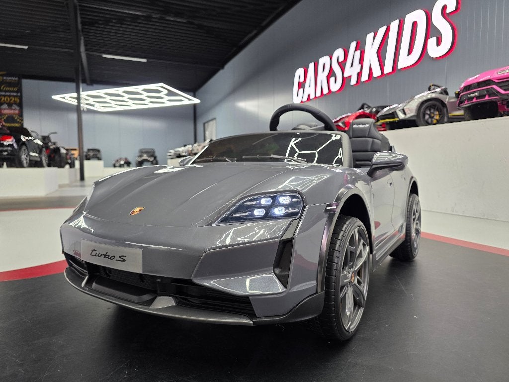 Kinderauto Porsche Taycan - 2 persoons - 24 volt - met RC, Ophalen of Verzenden, Nieuw