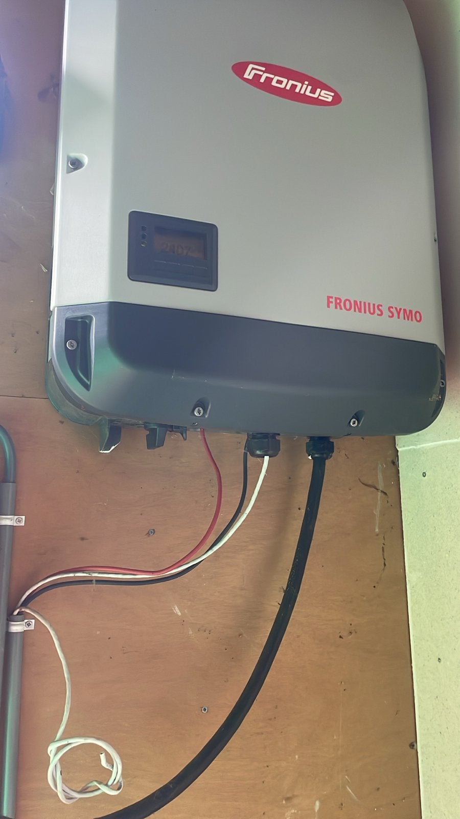 Fronius Symo 15.0-3-M omvormer voor zonnepanelen, Doe-het-zelf en Verbouw, Zonnepanelen en Toebehoren, Ophalen, Gebruikt, Overige typen