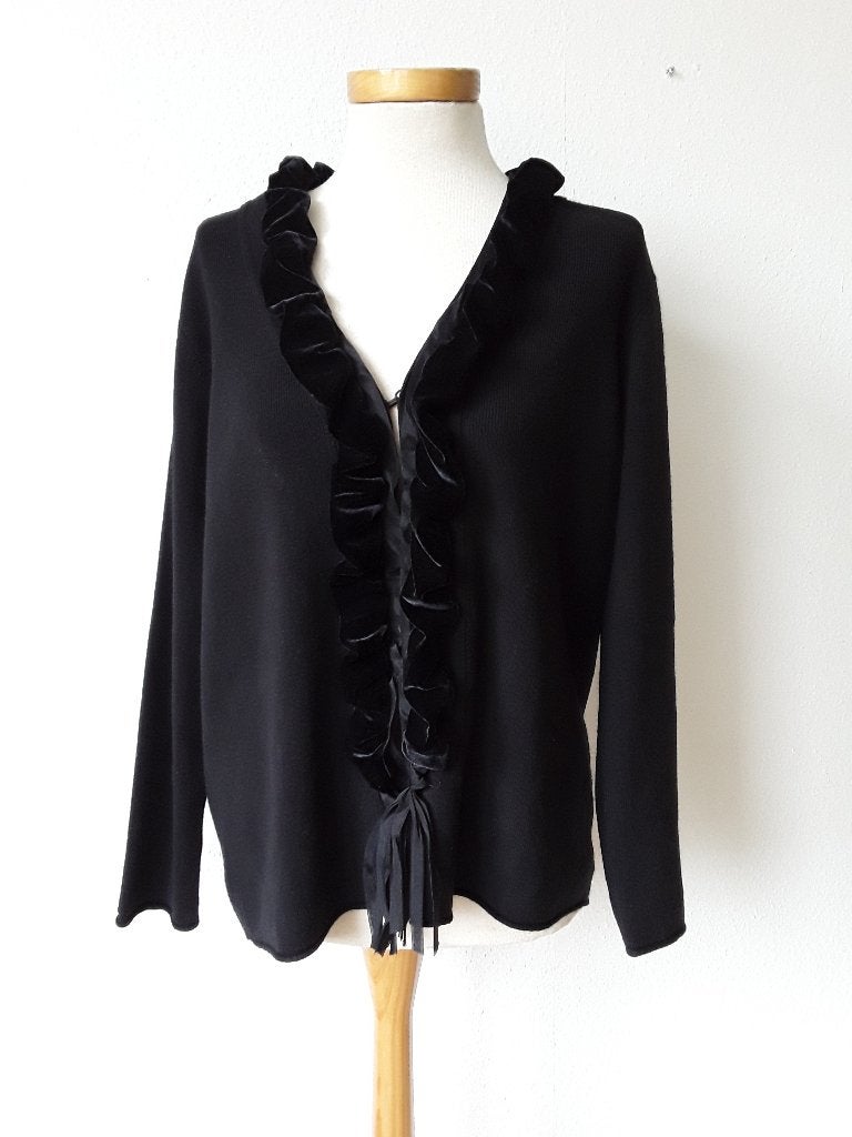 Zwart vest Gerry Weber mt 44, Kleding | Dames, Verzenden, Zwart, Maat 42/44 (L), Zo goed als nieuw